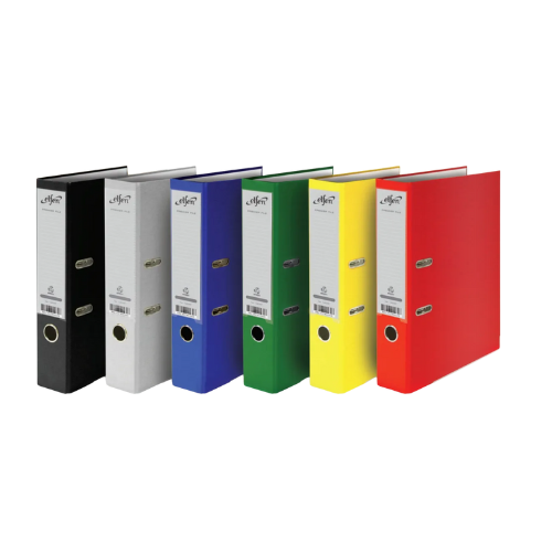 Files - Lever Arch Elfen Plastic (Various Colours) (75mm / 3 inch)