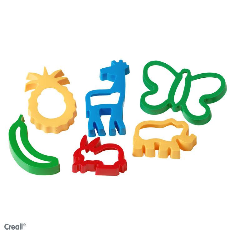 Shape Stamping Cutters for Modelling Material