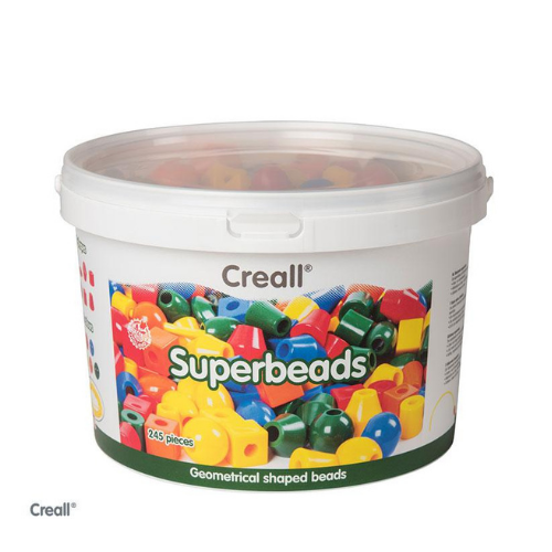 Superbeads (Geometrical Shaped Beads for Constructing Figures) (Creall)