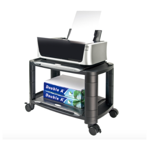 Machine Cart / Monitor or Printer Stand with storage shelves.
