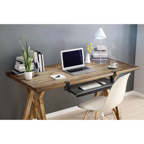 Desk Clamp Keyboard Tray
