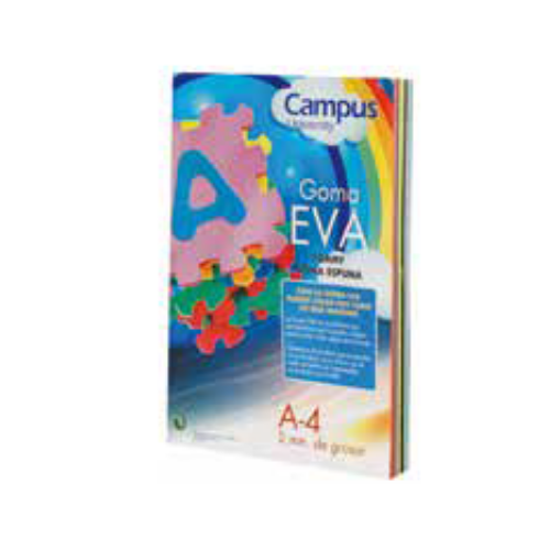 Eva Foam Sheets 20 x 30 cm - Pack of 12 Assorted Colours