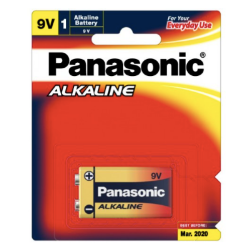 Batteries - 9V - Panasonic Alkaline