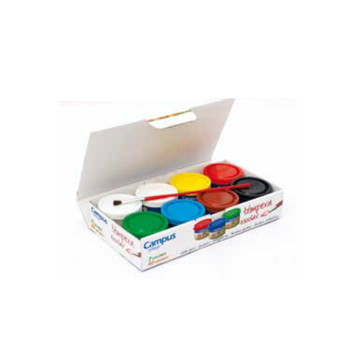 Paint - Box of 7 Poster Paint (Various Colours) - 40g cans