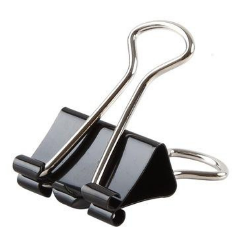 Clips - Double Clip - Foldback Type ( Pack of 12) (x2 sizes)