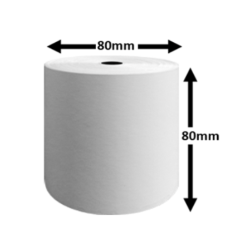 Cash Rolls Thermal - 80mm x 80mm (For Cash Registers)