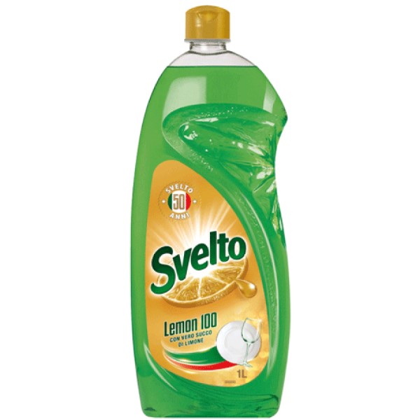 Svelto Lemon Dish Detergent / Soap - (1L)