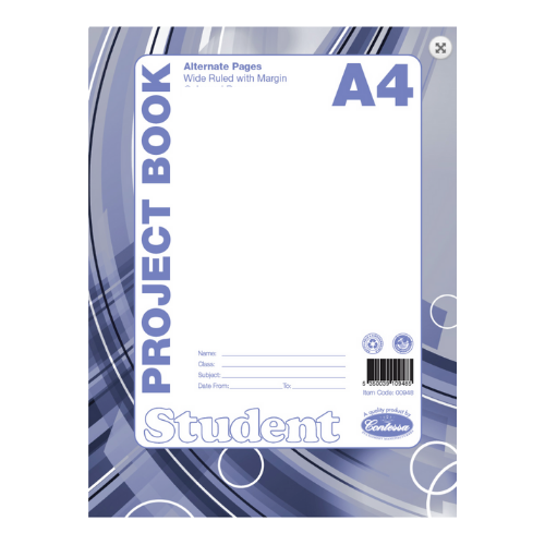 Project Book A4 - White Pages