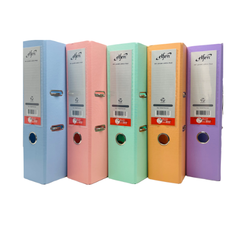 SPECIAL OFFER: Lever Arch Files A4 - Pastel Colours