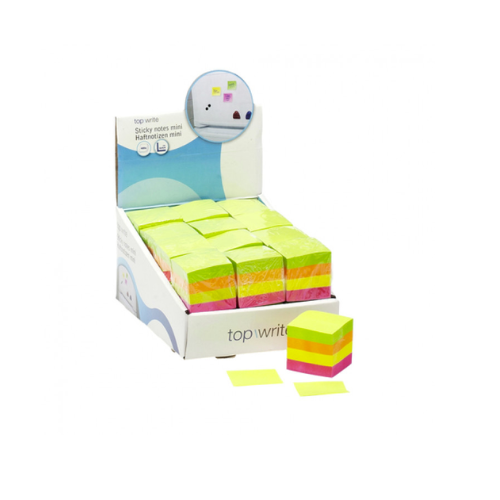 Sticky Notes - Paper Stick on Notes 4 x 4cm (4 colours)