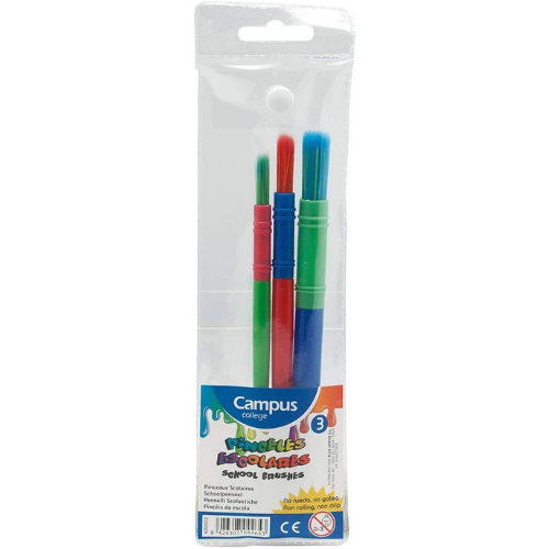 Brushes - Paint Brush Set (x3) for School (Campus)