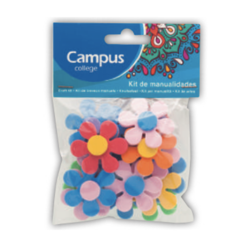 Crafts Campus - Flowers - (Packet of 20 pieces)