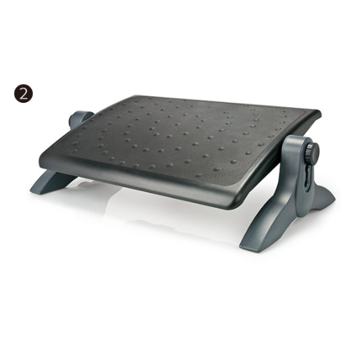 Footrest with Ornon-Skid Rubber Surface