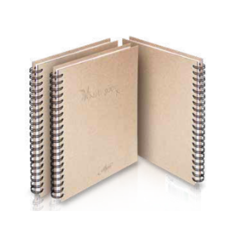 Writing Pads - A4 Earthsave Wire-Bound Notebook / Writing Pad