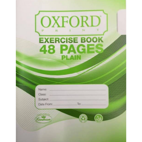 Exercise Book - Plain - 48 Pages