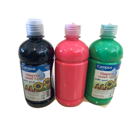 SPECIAL OFFER - 500g Bottle Poster Paint Trio 3