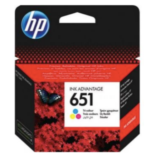 Ink Cartridges - HP 651 Colour