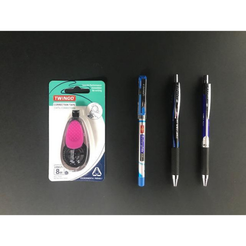 SPECIAL OFFER - Correction Tape 8M with 3 Ball Point Pens