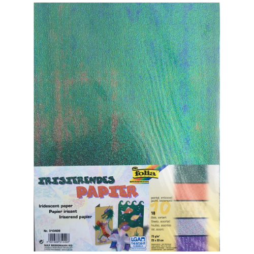Iridescent Paper for Arts and Crafts