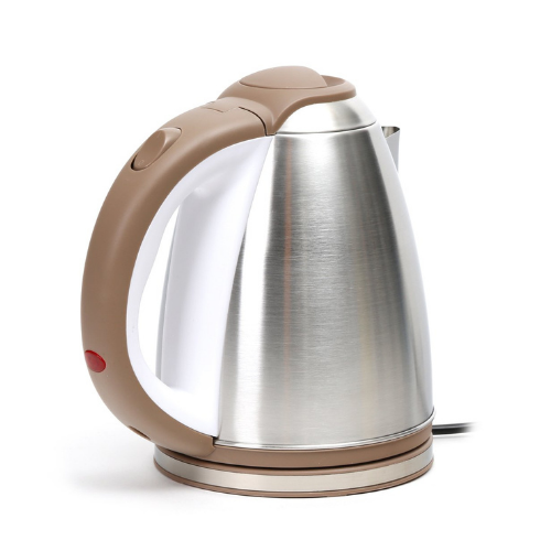 Omega Electric Kettle  1500W Stainless Steel Brushed Finish