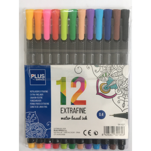 Set of Extra-Fine Fine Liners (x12 or x20)