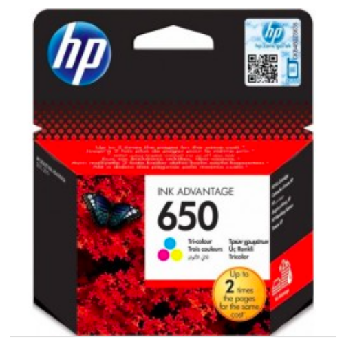 Ink Cartridges - HP 650 Colour