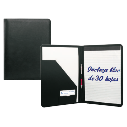 Files - Folder - A4 Conference Folder with Writing Pad