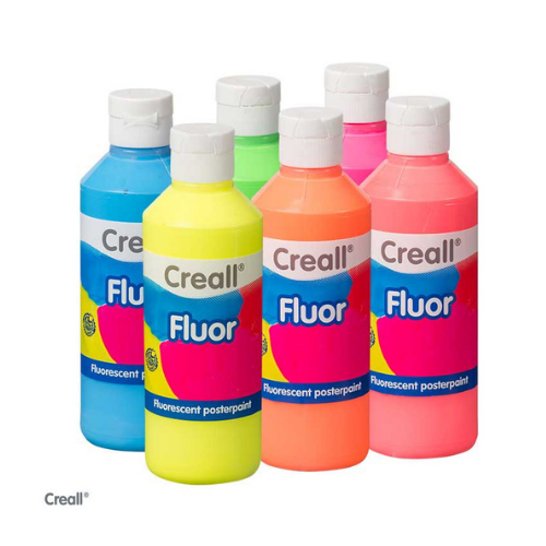 Paint - Poster - Fluorescent Coloured - 250ml - Creall