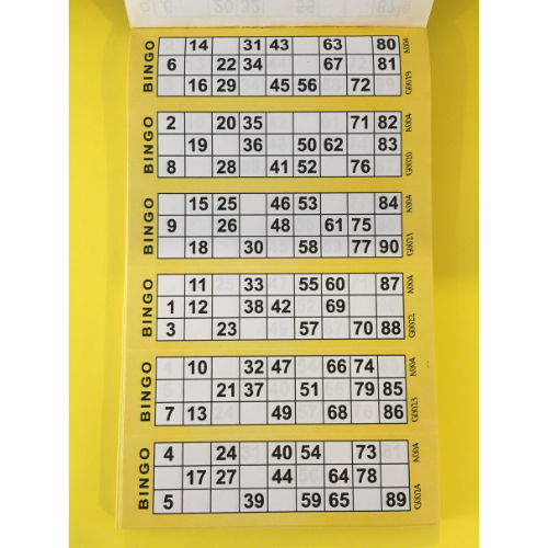 Tombola / Bingo Pad