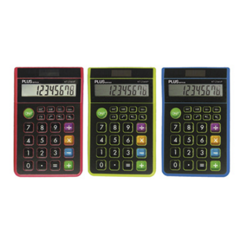 Calculators - 8 Digits (x3 Colours) - 96 x 153mm - (Plus Office SS-275)