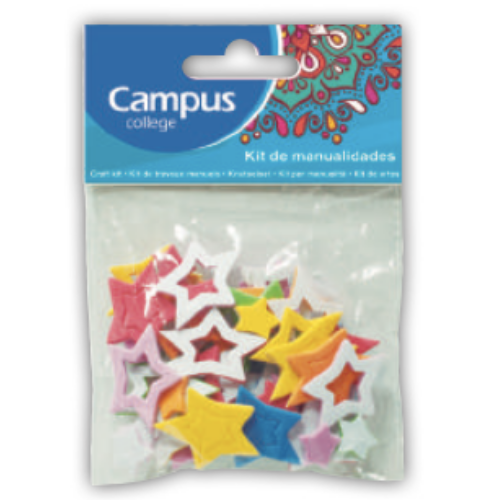 Crafts Campus - Stars - (Packet of 30 pieces)