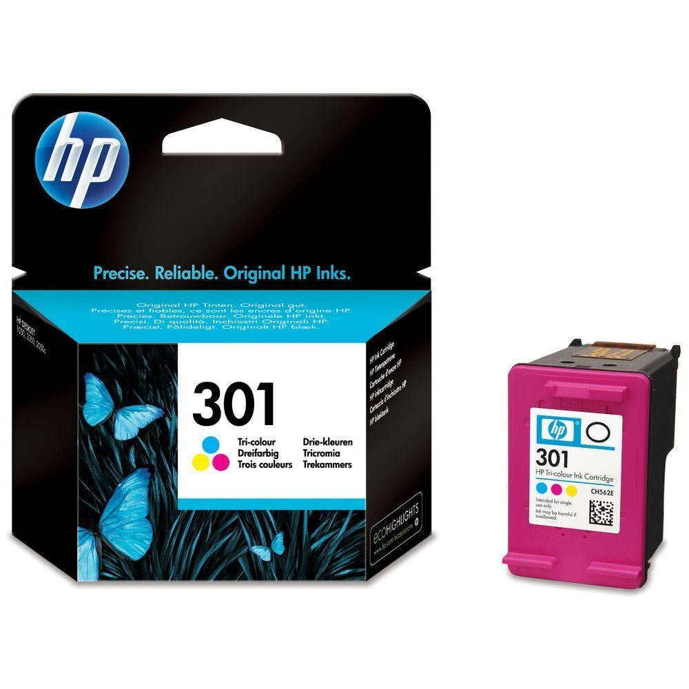 Ink Cartridges - HP 301 Colour