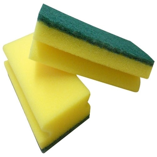 Handgrip Sponge Scourers (x5 Small)